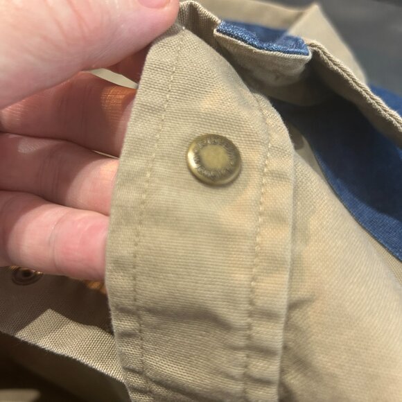 Vintage Wrangler Western Shirt Men's L Snap Brush Popper Cowboy Corral Americana - Picture 4 of 6